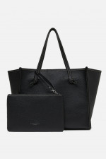 Ledershopper MARCELLA in Schwarz