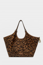 Shopper DUA mit Cavallino-Effekt in Camel/Schwarz