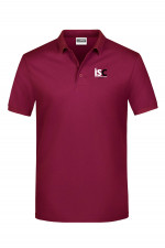 Men Poloshirt in Bordeaux