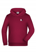 Children Hoodie in Bordeaux