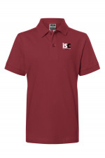 Children Poloshirt in Bordeaux