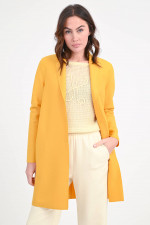 Kurzmantel mit Inside-Out-Nähten in Golden Yellow