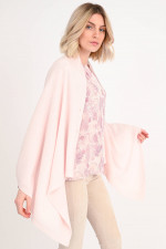 Cashmere Cape in Rosé