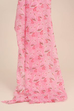 Schal KRINKE mit rosa Flamingo-Muster