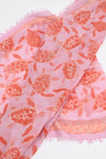 Woll-Schal HURTLES in Pink/Orange