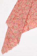 Woll-Schal MOTIZ in Rosa/Peach/Taupe