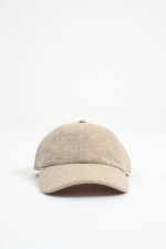 Basecap aus Cashmere in Sicily