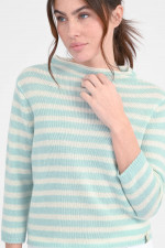 Pullover aus Cashmere in Türkis