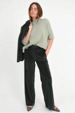 Pullover aus Cashmere-Seiden-Mix in Mint