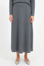 Rock aus Cashmere in Boston Grey