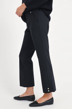Cropped-Hose in Marineblau