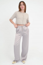 Hose in Satin-Optik in Chantilly