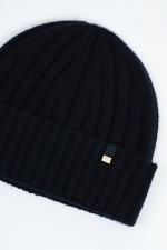 Cashmere Mütze in Navy