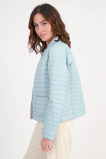 Wendejacke in Mint/Beige matt