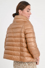 Daunenjacke SOFIA mit 3/4-Arm in Camel