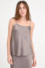 Satin-Top in Tortora