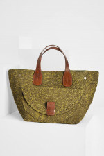 Henkeltasche LAZA II in Savanne