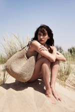 Hobo-Bag MEVA in Natur