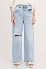 Flared Jeans POPPY in Hellblau