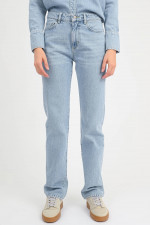 Wide-Leg Jeans SKYE in Hellblau