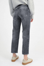 Wide Leg Jeans JILL in Grau