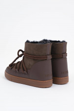 Lammfell-Boots CLASSIC aus Veloursleder in Mokka