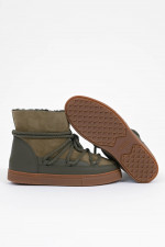 Lammfell-Boots CLASSIC aus Veloursleder in Oliv