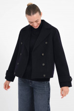 Caban-Jacke in Navy
