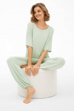 Oversized Nightwear Shirt in Salbei