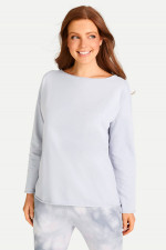 Relaxed-Fit Sweater in Perlgrau