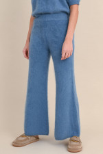 Brushed Cashmere Hose ELLERY in Mittelblau