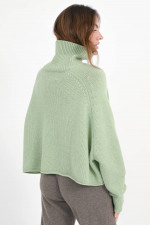 Cashmere-Rollkragen CATHIE in Seaform