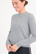 Cashmere Pullover MIRA in Grau