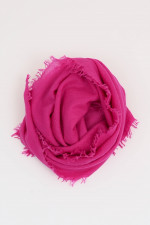 Cashmere-Schal in Fuchsia