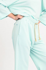 Cropped Sweatpants in Mint