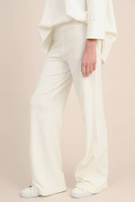 Frottee-Hose in Offwhite