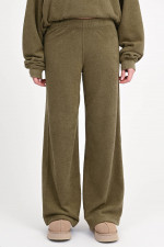 Frottee Sweatpants ELENYA in Oliv