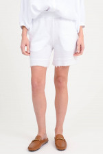 Musselin-Shorts CARMEN in Weiß