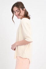 Oversize-Shirt DORA in White Sand