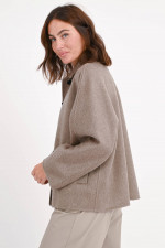 Cashmere-Jacke MIDAS in Braun