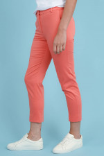 Hose LINCE in Satin-Optik in Apricot