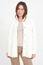 Jacke COMMA aus Sweatware in Weiß