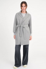 Kurzmantel ARONA in Mittelgrau