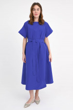 Midi-Kleid FINISH in Kobaltblau