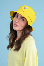 Bucket Hat in Gelb
