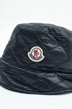 Gesteppter Bucket Hat in Navy