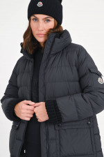 Daunenjacke BAUX in mattem Schwarz