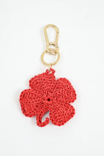 Klee-Schlüsselanhänger in True Red
