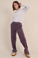 Cordhose ANASTASIA in Violett