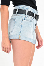 Jeans-Shorts MINDY in Hellblau 